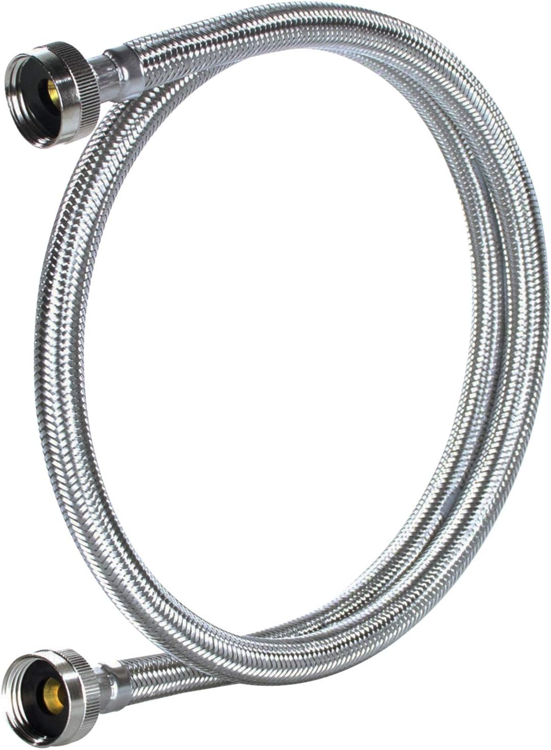 Certified Appliance Accessories 6 Feet Washing Machine Hose, Hot or Cold Water Supply Line, PVC Core with Premium