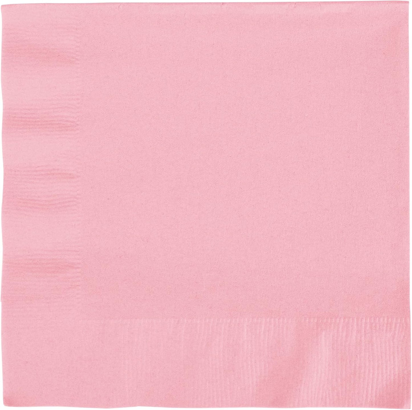 Creative Converting 240 Count Celebrations Lunch Paper Napkins - Classic Pink