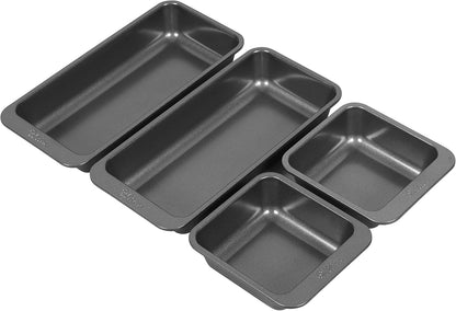 Wilton Perfect Results Premium Non-Stick Baking Pan Set, 4-Piece Steel Bakeware