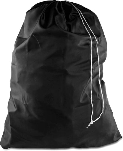 Super Z Outlet Nylon Laundry Bag, Drawstring Locking Closure, Machine Washable for Clothing Hamper