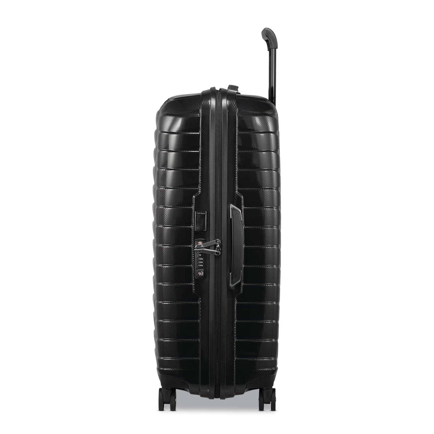 Samsonite Proxis Large Hardside Luggage with Dual Spinner Wheels - Innovative Roxkin™ Lightweight Shell With Ultimate Durability- Includes TSA Lock, Ergonomic Telescoping Handle - Black