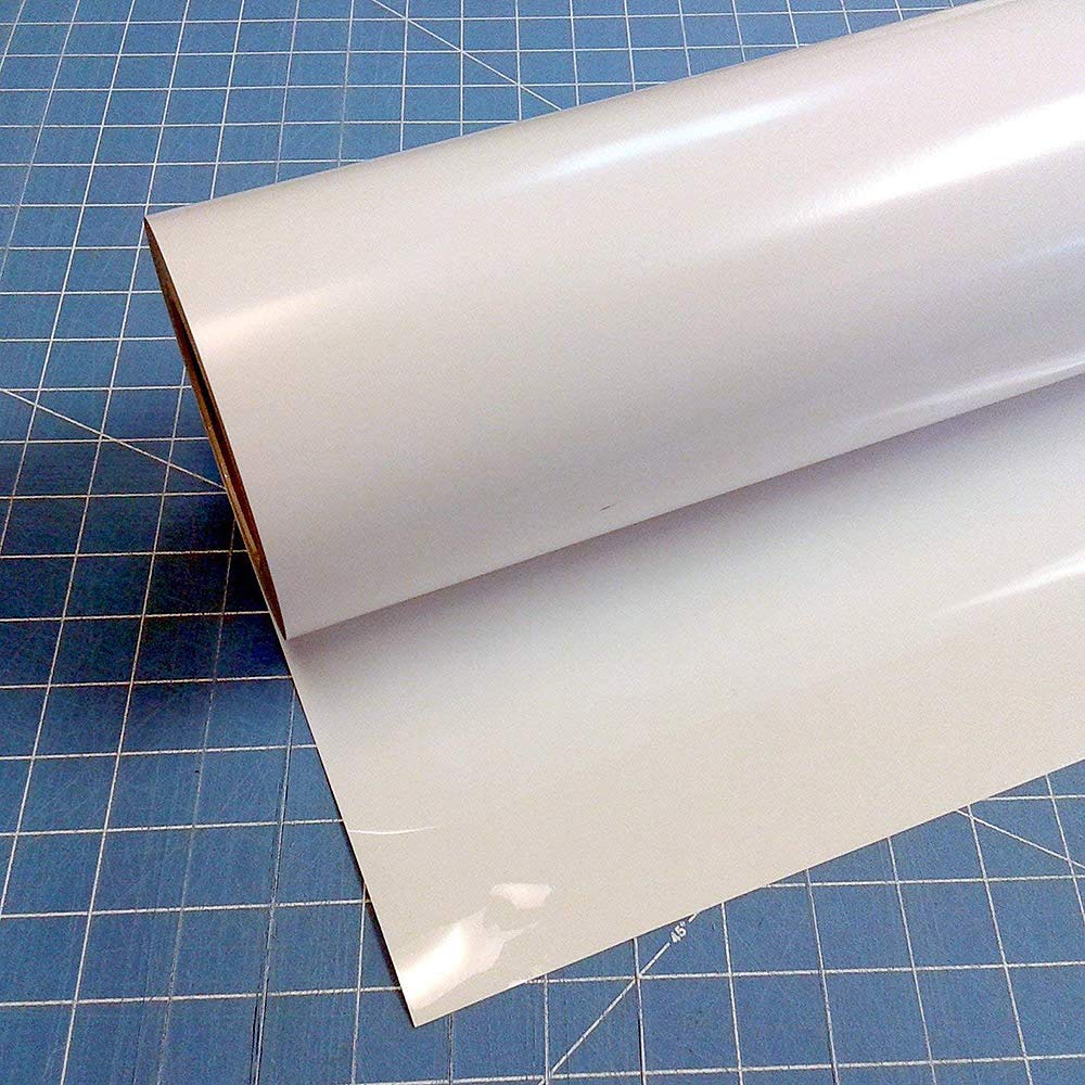 Siser Easyweed Iron on Heat Transfer Vinyl Roll (15" x50', White)