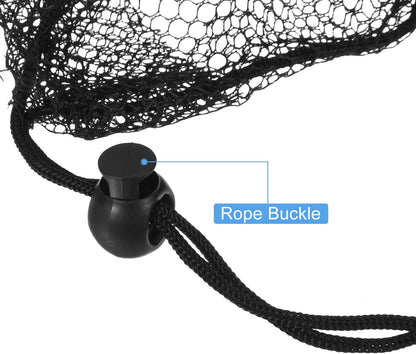 MECCANIXITY Mesh Electric Fan Dust Cover, 11.8 Inch Washable Dustproof Protection Net, Black