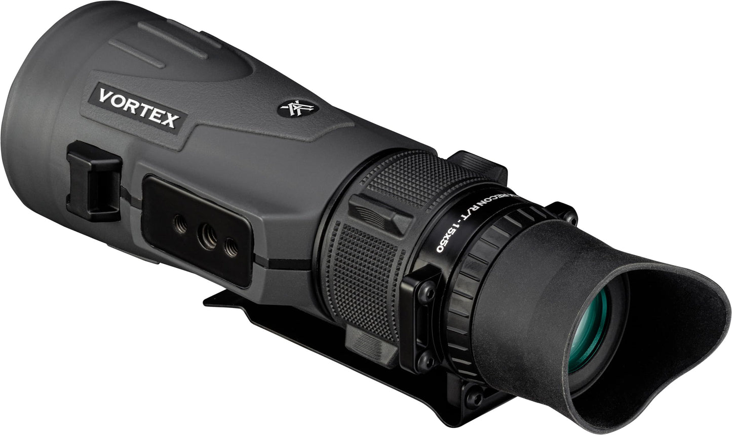 Vortex Optics Recon R/T 15x50 Monocular - XD Optical System, MRAD Reticle, Utility Clip, Tripod Adaptable, Rubber Armor, Non-Slip Grip, Fogproof, Waterproof - Unlimited, Unconditional Warranty