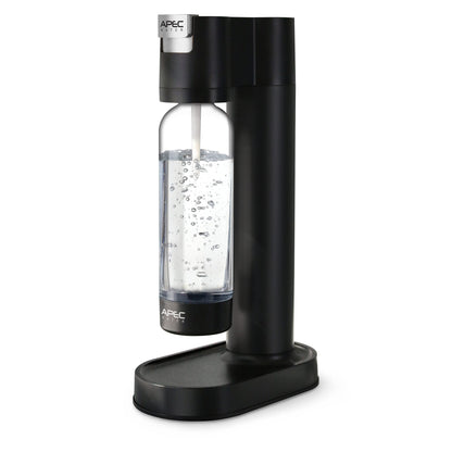 APEC WATER Sparkle Home Soda Maker - Quickly Carbonates Water to Make Any Drink Fizz Into Bubbly Soda/Water, Premium 0.8L PET Bottle (CO2 Cylinder NOT Included)