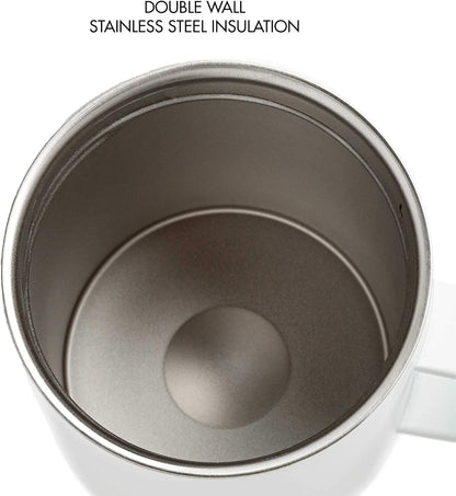 Primula 14 Ounce Coffee Mug, Vacuum Insulated Stainless Steel with Leak Proof Lid, Travel Tumbler Cup