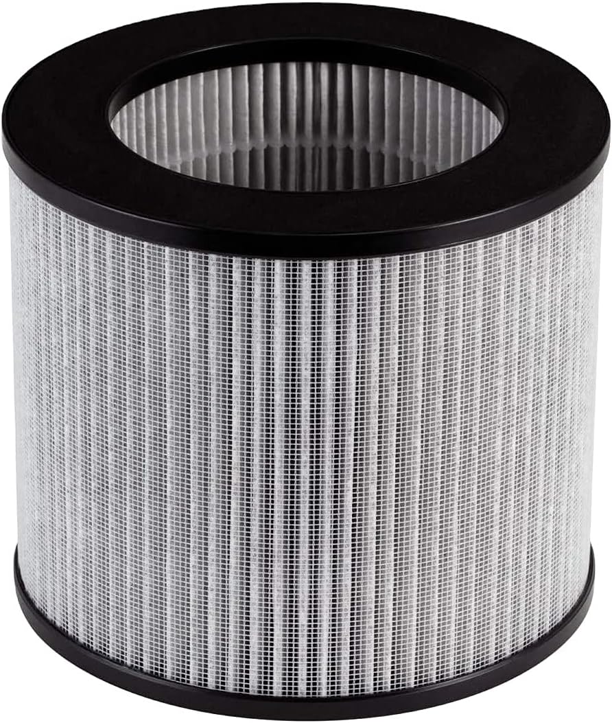 Nispira 3-in-1 True HEPA Activated Carbon Filter Replacement for Bissell MYair Purifier 2780A - 1 Pack