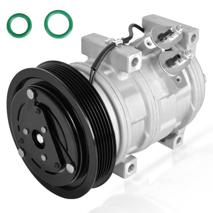 New Air Conditioner AC Compressor with Clutch Fit for 2005-2008 Honda Pilot, 2003-2007 Accord 3.0L, 2005-2007 Odyssey, 2006 Ridgeline, 2003-2006 Acura MDX 3.5L, 2004-2008 Acura TL 3.2L/3.5L #CO 10736C