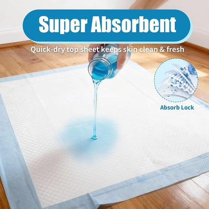 Disposable Bed Pads by Skiennix - Super Absorbent Waterproof Underpads for Adults & Pets | 30" x 36" Size