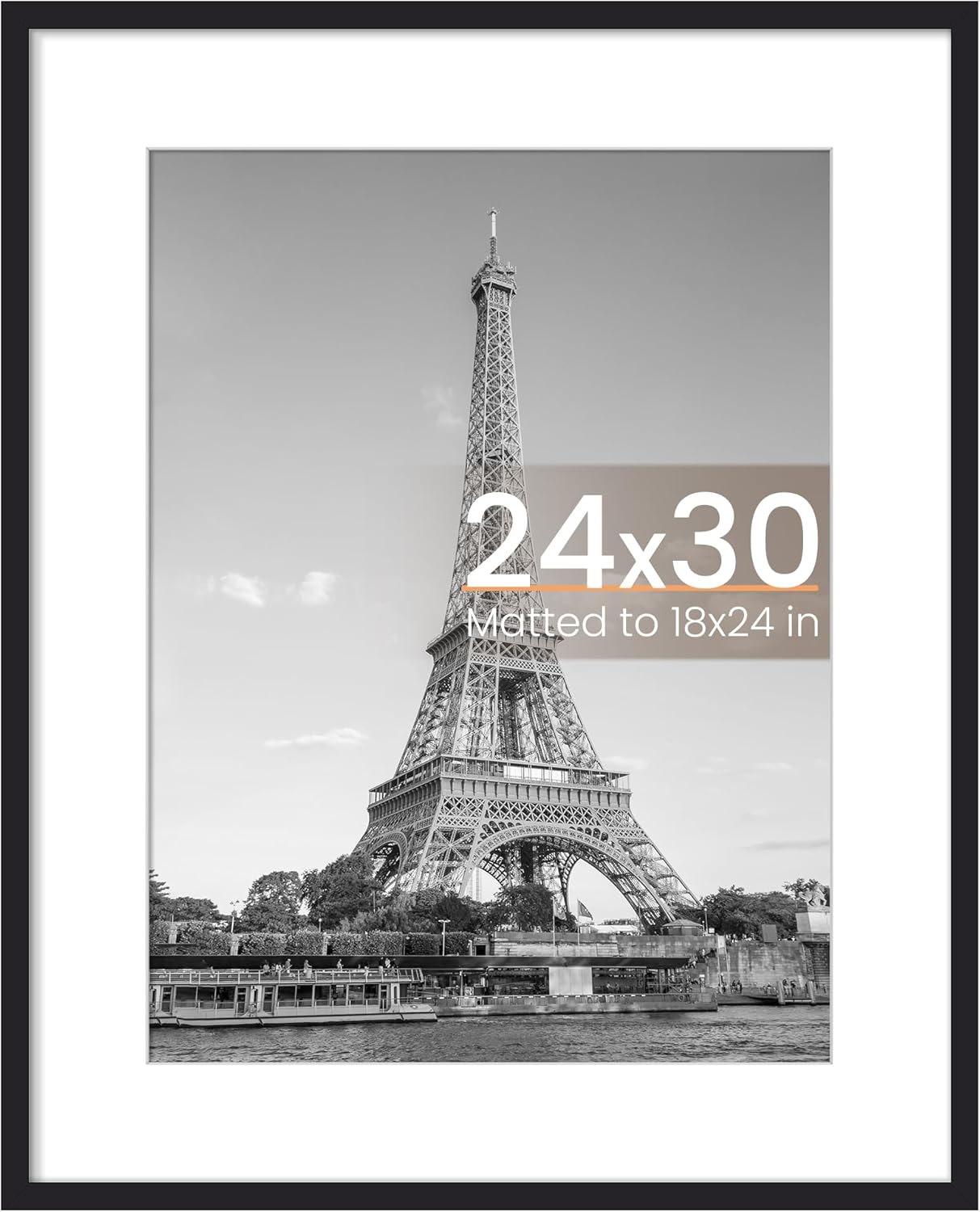 24x30 18x24 24 30 1 Pack upsimples Puzzle Frame, Display Pictures with Mat or x Without, Wall Hanging Poster Frames
