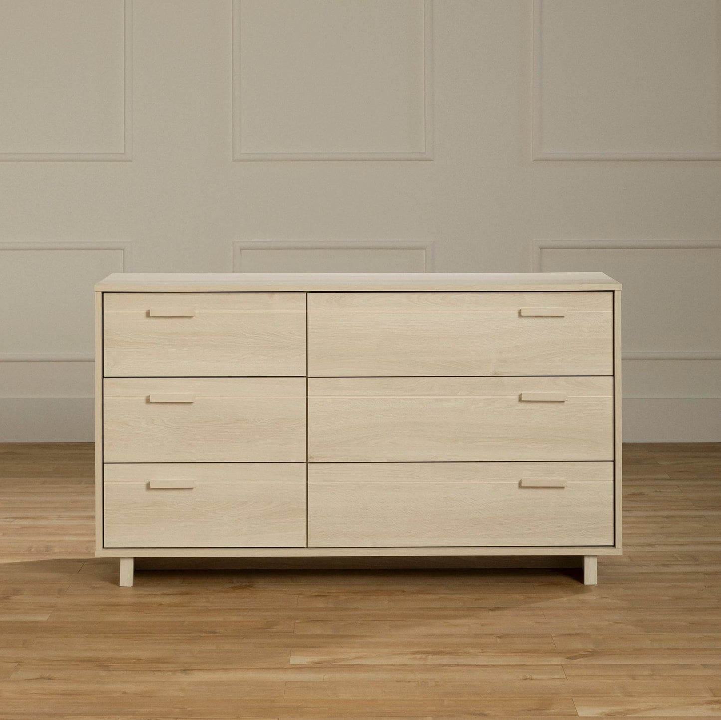 South Shore Noah Dresser Bleached Oak, Contemporary
