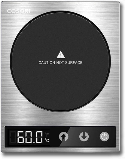 1F (77-194), 304 COSORI Coffee Mug Warmer for Desk, Digital Cup Heater, Coffee & Christmas Gifts, Precise Temperature