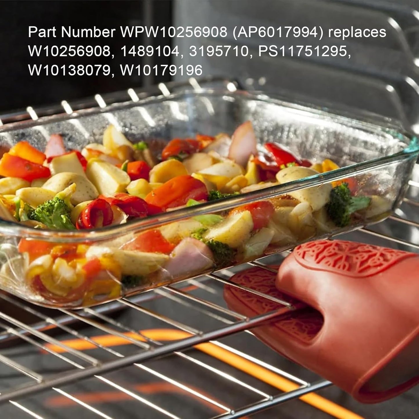 W10256908 Oven Rack Replacement, Compatible with Whirlpool Range Oven Stove, AP4411894, PS2358516