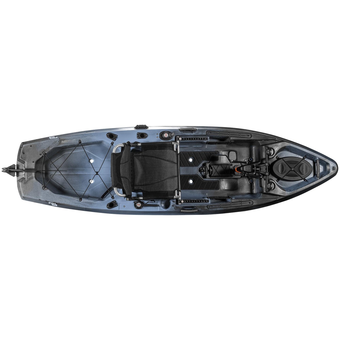 Old Town Sportsman PDL 106 Solo Sit-on-Top Fishing Pedal Kayak, 10 ft 6 in, Steel Camo