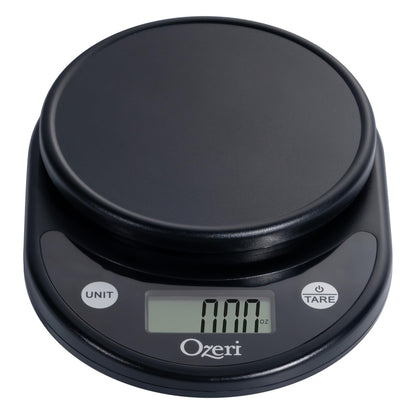 Ozeri® Pronto® Digital Multifunction Kitchen and Food Scale with Variable Graduation Technology®, All Black