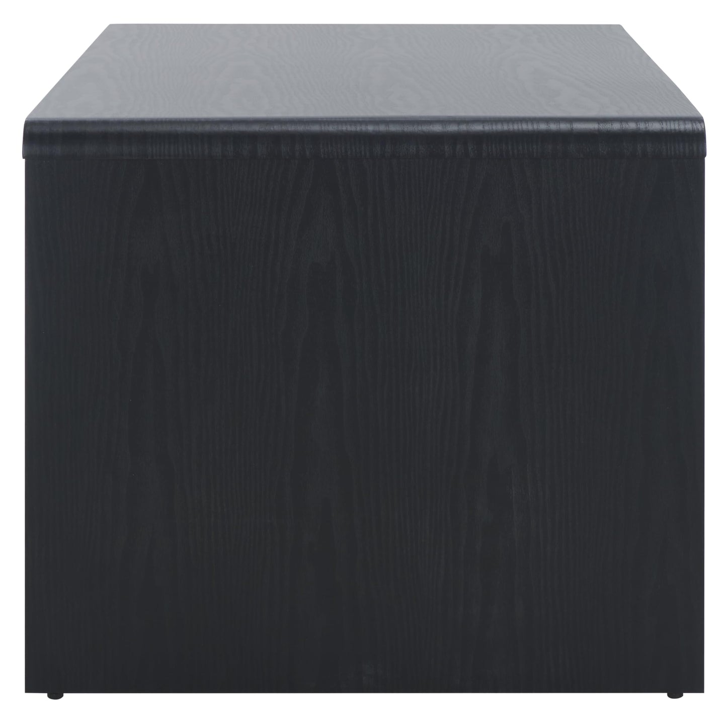 SAFAVIEH Home Collection - Arsenio Coffee Table, Black Finish with Lower Shelf (COF3100B)