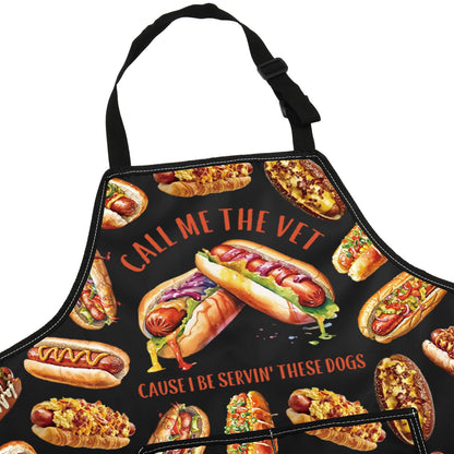 G2TUP Hot Dog Kitchen Apron Hots Dogs Cooking Apron Hots Dogs Maker Gifts Hot Dog Chef Apron Fast Food Lover Gifts (CALL ME THE ap)