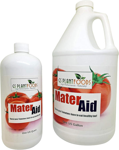 (1 MaterAid Tomato Fertilizer - Organic Plant Food for Feeding & Growing Tomatoes Quart)- Tomato Food Suitable for All