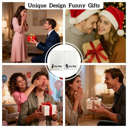 Carastora Funny Towels are the for Couples, Friends, or Special Occasions. They Make Unique Gifts for Anniversaries and Valentine's Day. Durable Everyday Bathroom Essentials, 2-Pack