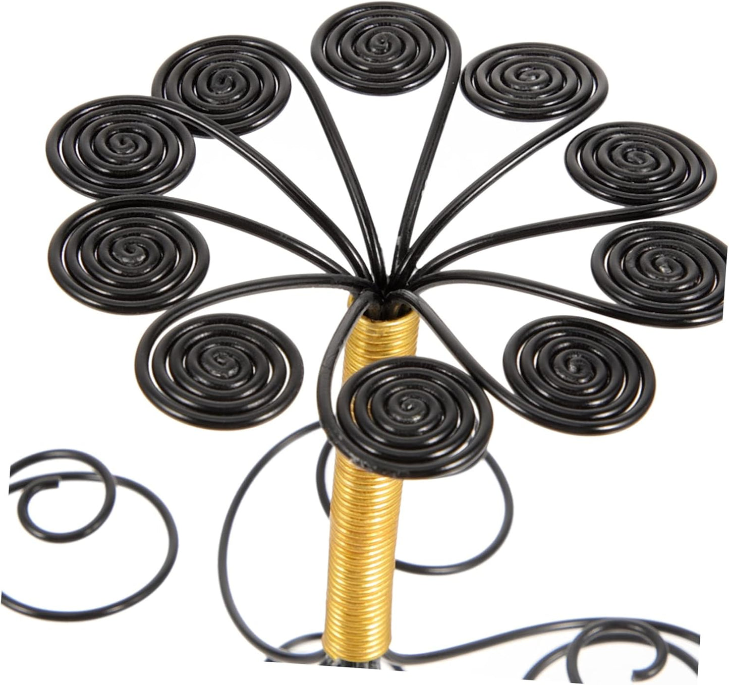 Yardwe Aluminum Wire Flower Stand, Air Plant Planter Holder for Tabletop Display and Decoration