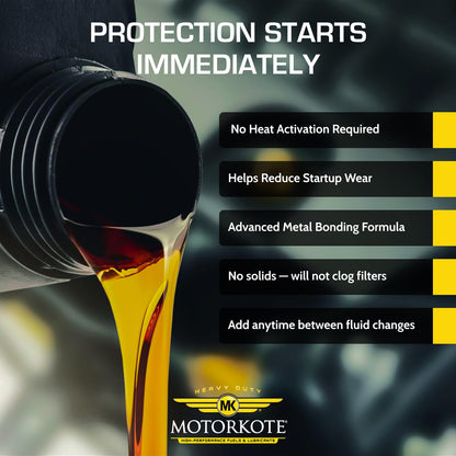 MotorKote MK-ET05G-01 Heavy Duty Hyper Lubricant, 5-Gallon, Single, Black Pail