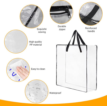 Skiennix Wreath Storage Bag - 26-Inch 95L Container for Holiday Decor & Home Organization