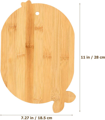 Cheese Board Wood Cutting Board, Fish Shaped Bread Board, Charcuterie Board, Chopping Board for Serving Food