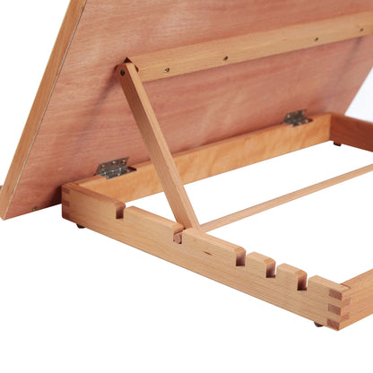 Falling in Art Extra Large 5-Position Wood Drafting Table Easel Drawing and Sketching Board, 29 1/2 Inches by 19 2/3 Inches