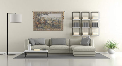 Louis XIV Belgian Tapestry Wall Hanging - 180 in. x 116 in. CottonWool by Charles le Brun.