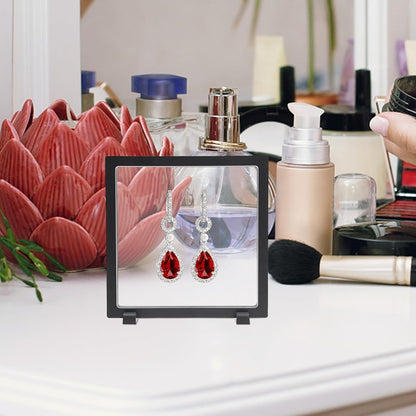 UKCOCO 50pcs Display Stand Base Car Stands Frame Holder for Floating Display Case, 3D Floating Display Frame Bases