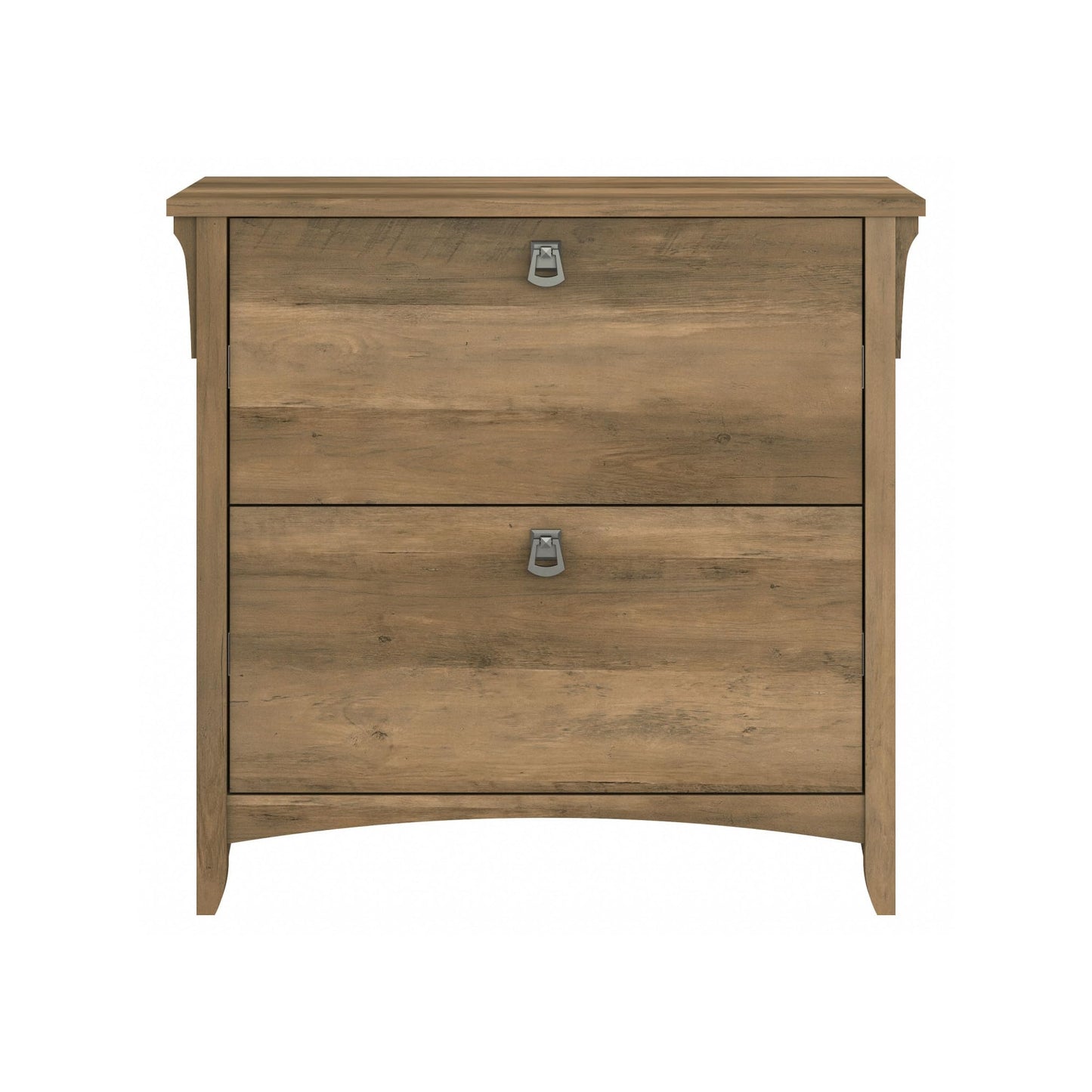Bush Home Salinas 2 Drawer Lateral File Cabinet in Reclaimed Pine, Home Office Storage Solution, Organizer with Drawers for Workspace, Filing Unit