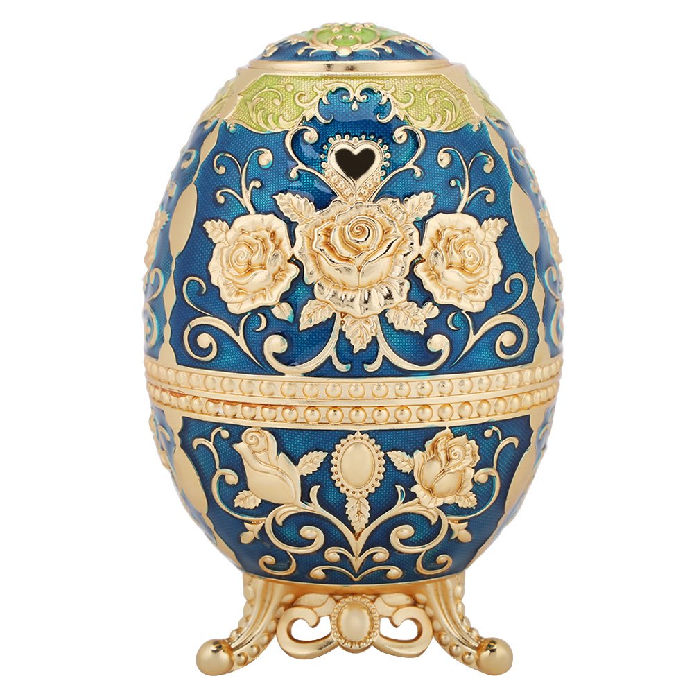 Hilitand Automatic Toothpick Holder, Metal Tin Alloy Retro Toothpick Holder Hand Press Toothpick Dispenser Flower Pattern(#2)
