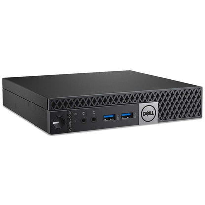 Dell OptiPlex 5050 Micro mini PC Desktop Computer, Intel Core i5-6500T, 16GB DDR4 RAM, 256GB SSD, Keyboard & Mouse, WiFi Adapter, DisplayPort, RJ-45/LAN, Windows 11 Pro (Renewed)