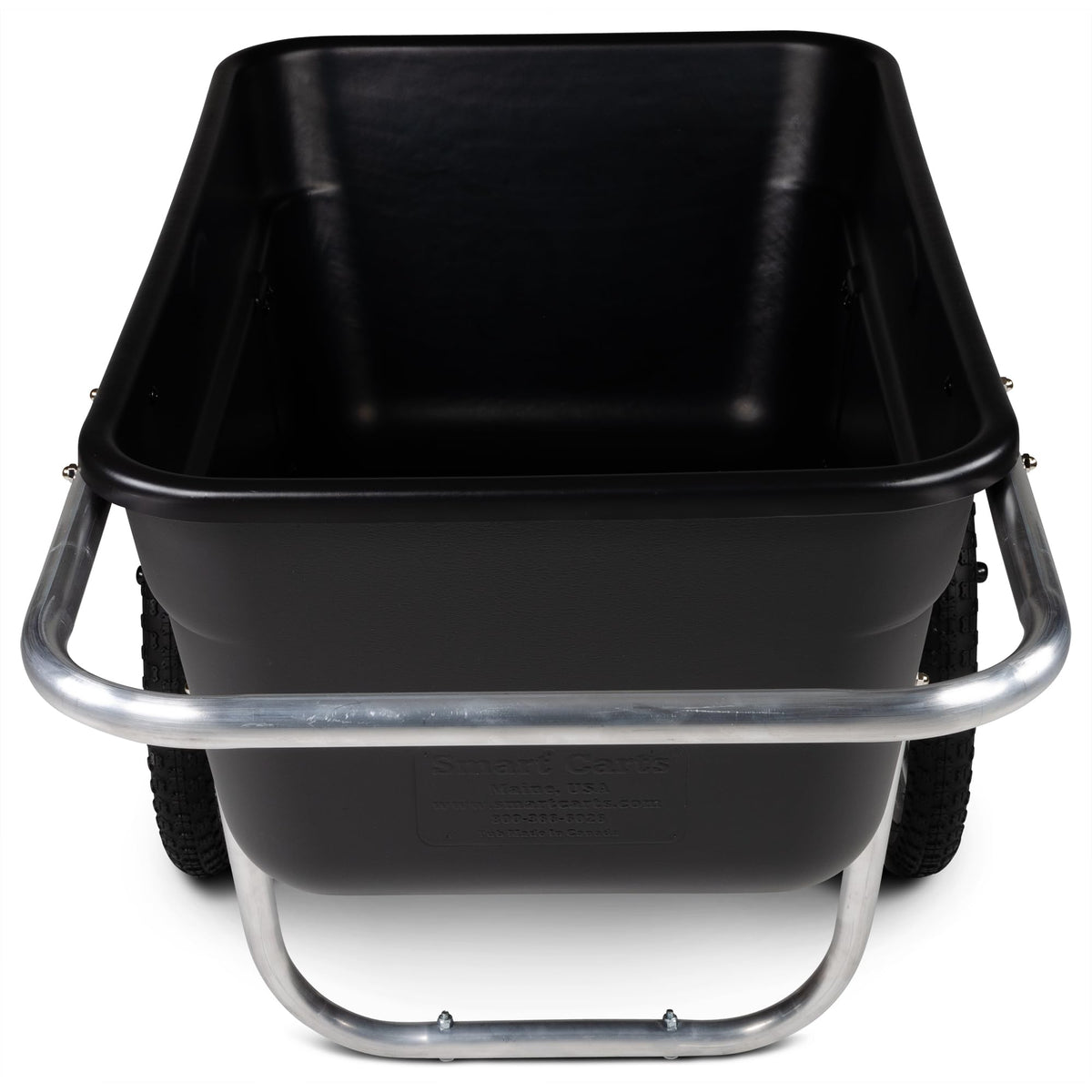 Smart Carts Premium Yard Cart - Strong, Lightweight, and Perfectly Balanced (20" Air Filled Wheels)