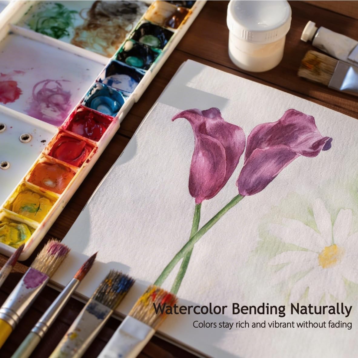 Anscher 30 Pack Heavyweight Cotton Watercolor Cards with Envelopes, 4 x 6 Inch Premium Blank Cards and Envelopes, Perfect for Painting or Card Making, Ideal for Christmas and Birthday Gifts