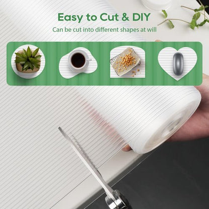 Anoak Shelf Liner Cabinet Liner, Non Adhesive Drawer Liner, Washable 24 Inch x 20 FT(240 Inch) Waterproof Durable Non-Slip Shelf Liner for Kitchen, Drawer, Refrigerator