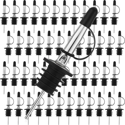 120 3/4 Inch Epakh Pieces Liquor Pour Spout for Bottles Bulk, Stainless Steel Speed Liquor Spout Wine Alcohol Pourers