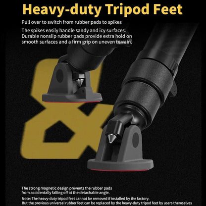 YC Onion PINETA Peak Carbon Fiber Tripod with Coconut 75mm Bowl Head, 35kg/77lbs Payload with Bowl Head, Adjustable Legs, One Step Release Travel Camera Tripod for Mirrorless, DSLR