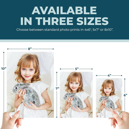 Skiennix Photo Prints - Glossy Custom 4x6 Personalized Pictures for Home Decor - Made in the USA