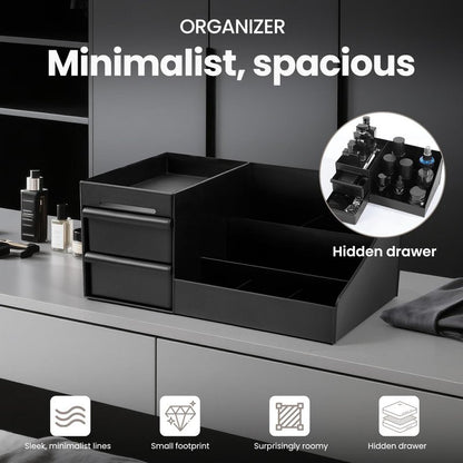 YIOJOYD Mens Cologne Organizer, Bathroom Organizer, Perfume Tray, Perfume Stand, Dresser Organizer, Room Decor for Men, Dad Gifts, Gifts for Men