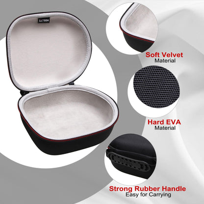 Headphone Headset Case Compatible with JBL, Beats, Sony, Soundcore Anker, Raycon, TOZO, SteelSeries, Logitech, Jabra, Bose, Audio-Technica, Sennheiser Headphones, Black+Grey