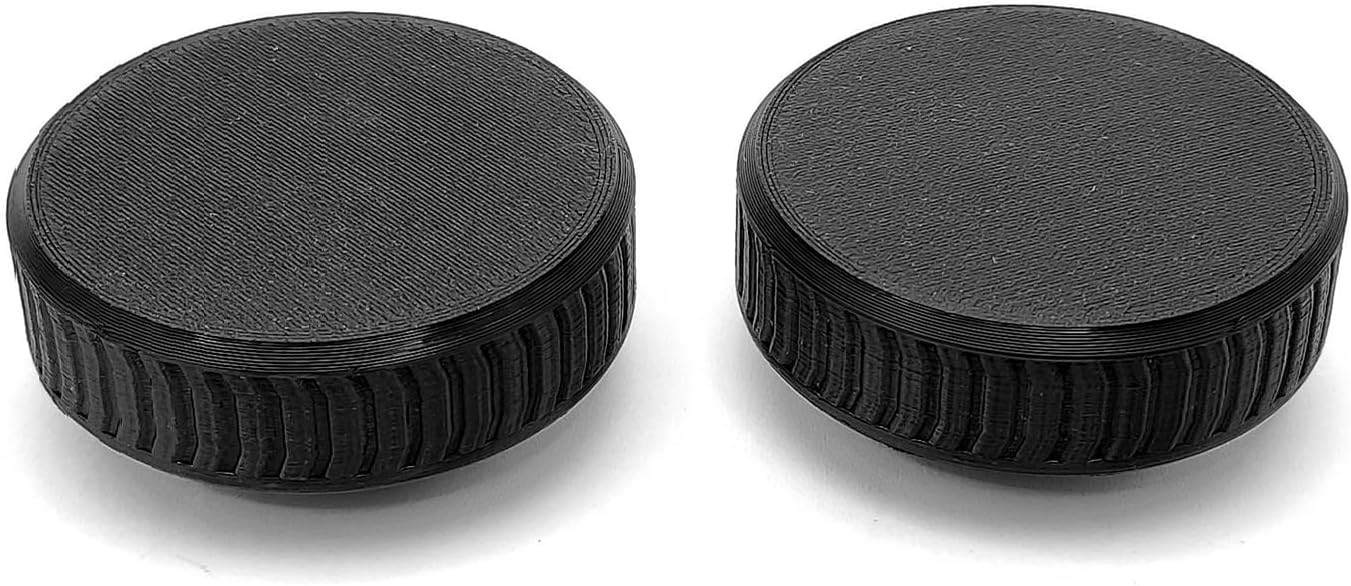 2PCS Black Upgraded Replacement Wheel for Hart 20V Stick Vacuum, Accessory for HPSV50B and HPSV50