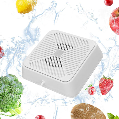 Fruit Vegetable Washing Machine, USB Portable Ultrasonic Electrolysis Fruit Purifier, Mini Dishwasher for Cleaning.
