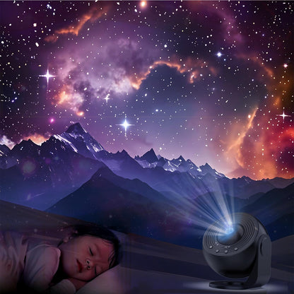 Galaxy Projector, 13 in 1 Planetarium Star Projector Realistic Starry Sky Night Light with Solar System Constellation Moon for Kids Adults Bedroom Ceiling Home Theater Living Room Decor