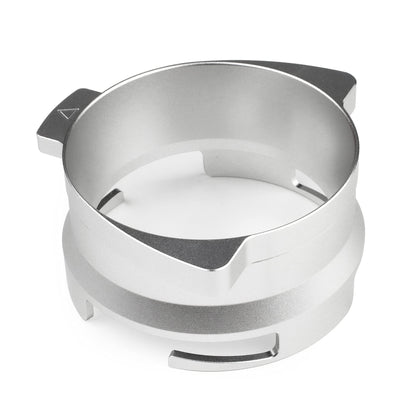 FIRJOY 54mm Espresso Dosing Funnel for Breville Barista Portafilters (Aluminum Alloy-Silver)