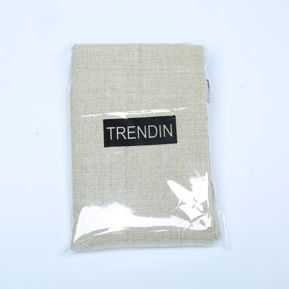 TRENDIN Vintage Farmhouse Home Linen Cushion Cover, 18" X 18" - Sofa Throw Pillow Case PL146TR