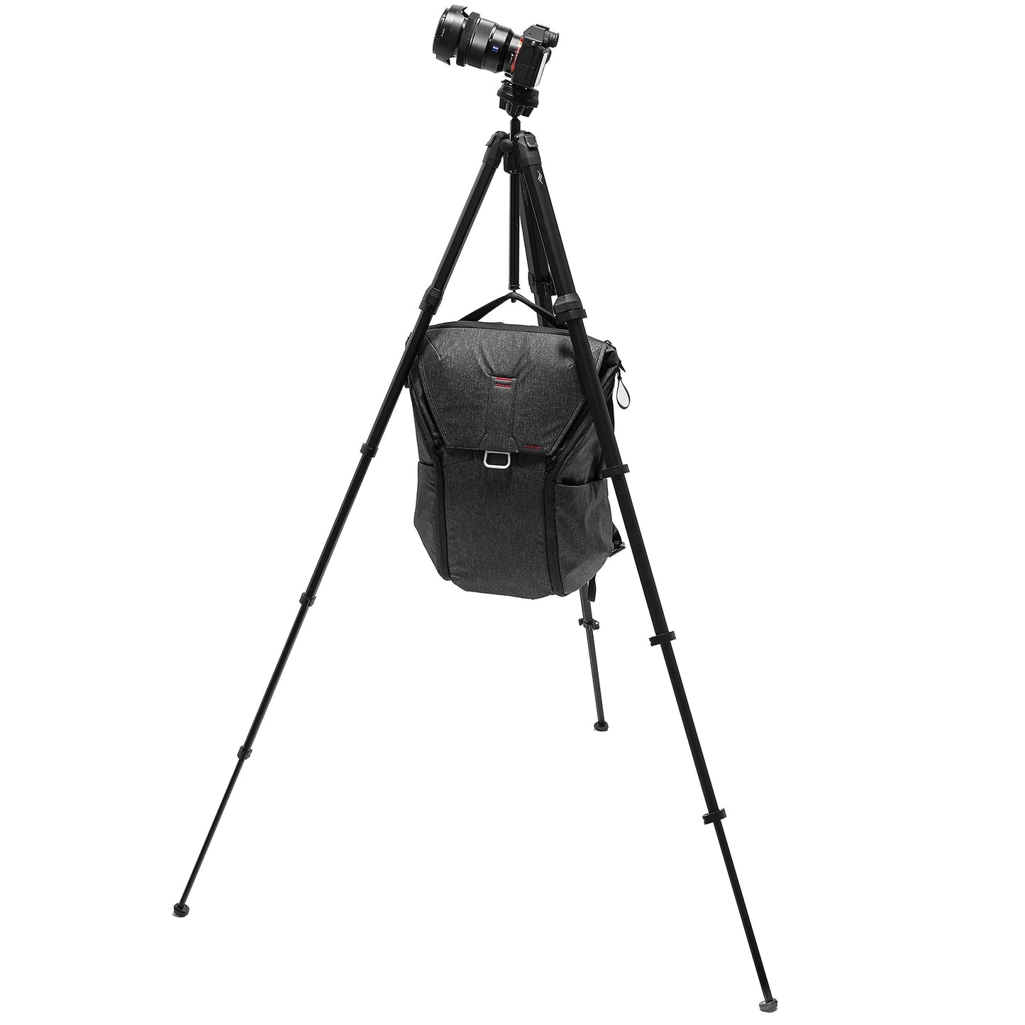 Peak Design Travel Tripod, Carbon Fiber, Compact Design, Quick Setup and Takedown, Pro-Level Stability, Ergonomic Ball Head, Compact and Portable Travel Tripod for Camera and Phone, 20 lb Capacity