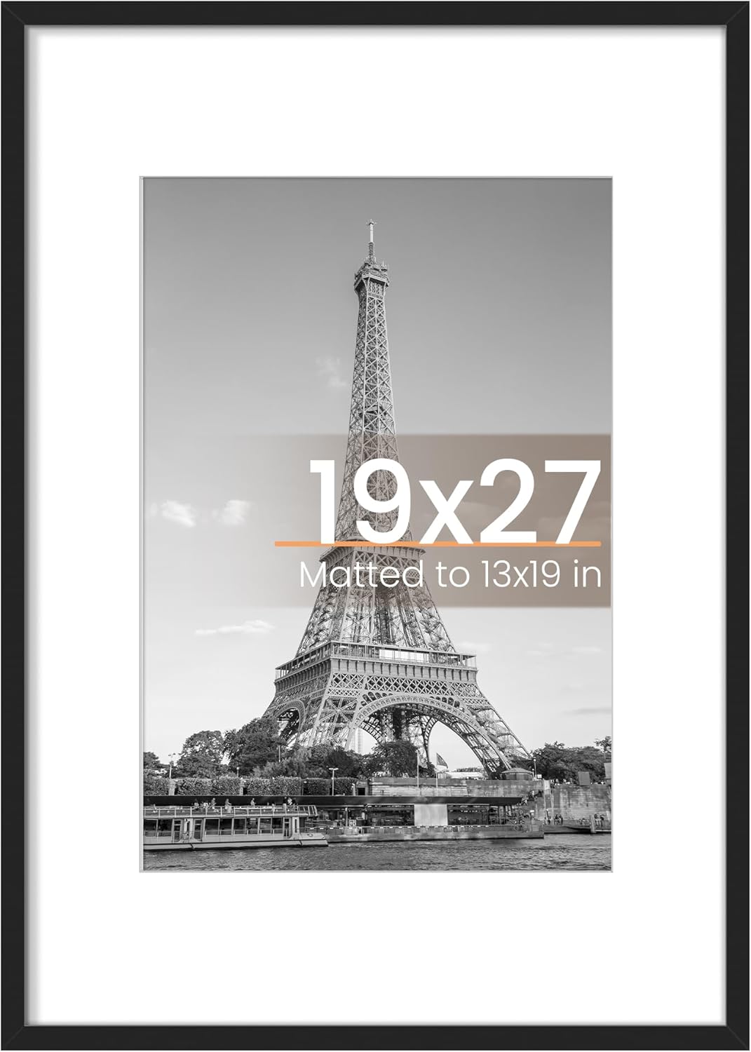 19x27 13x19 19 27 1 Pack upsimples Poster Frame, Display Pictures with Mat or x Without, Wall Hanging Puzzle Frames
