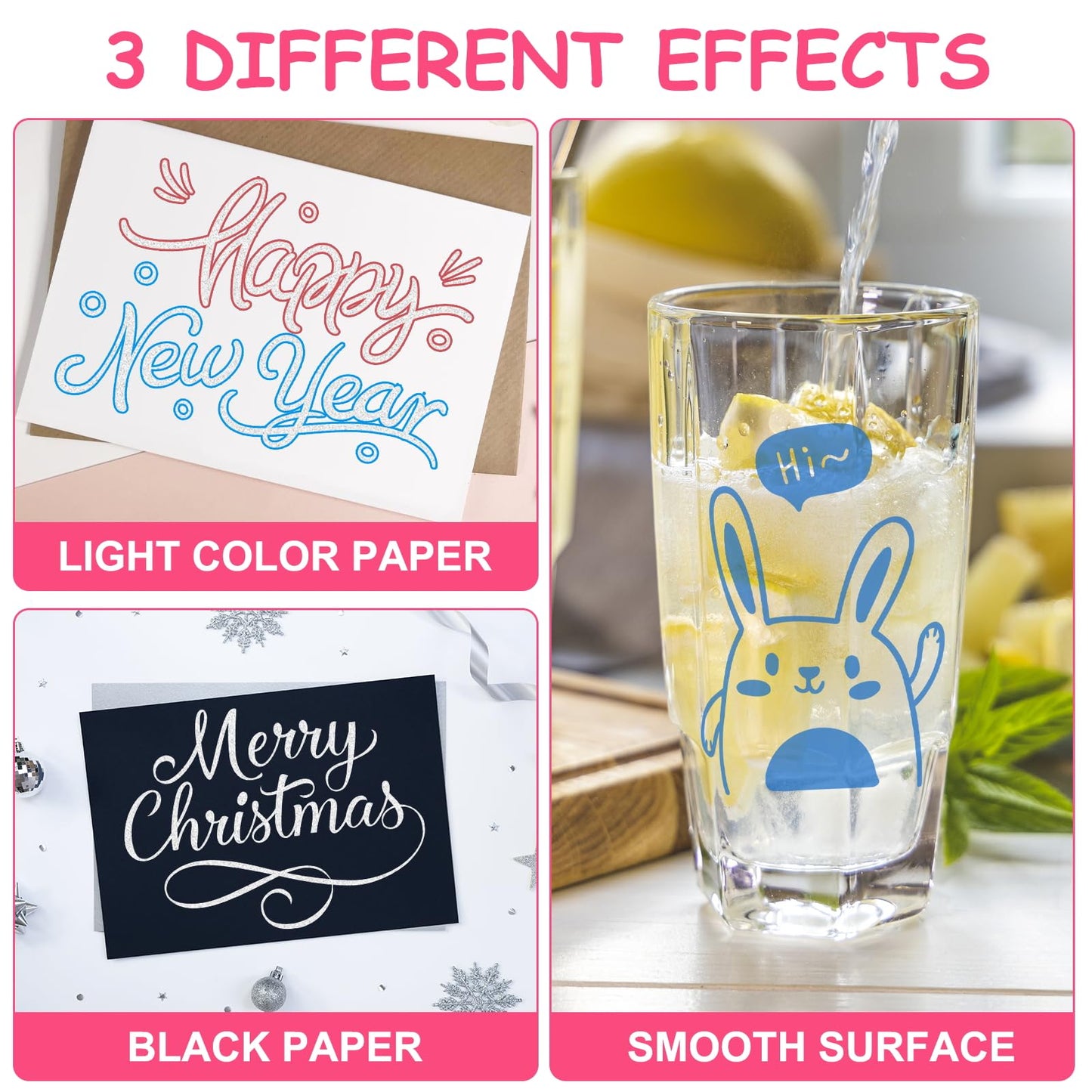 Glitter Markers Outline Pens Metallic: 48 Double Line Outline Markers,Self Outlining Glitter Pens Adult Coloring Gel Sparkle Outliner Shimmer,Teen Gifts Drawing Art Supplies Craft Cool Fun Magic Stuff