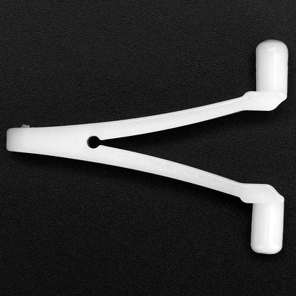 Zerodis 6PCS Butterfly V Clips for Pool Brush, Standard Pole Attachment Clips for Spa Brush and Leaf Rake